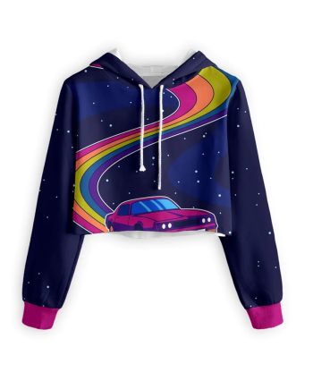 Sublimation Cropped Hoodies