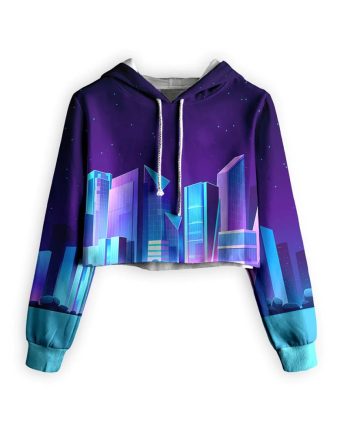 Sublimation Cropped Hoodies