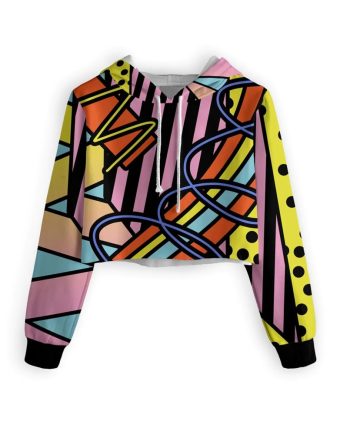 Sublimation Cropped Hoodies